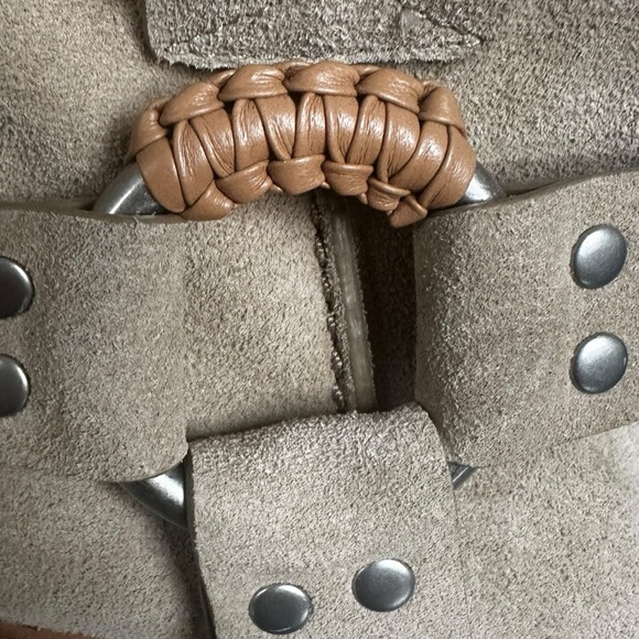 SEE BY CHLOE Tan Suede Ankle Boots WOMENS 39 NWOB - Picture 3 of 12